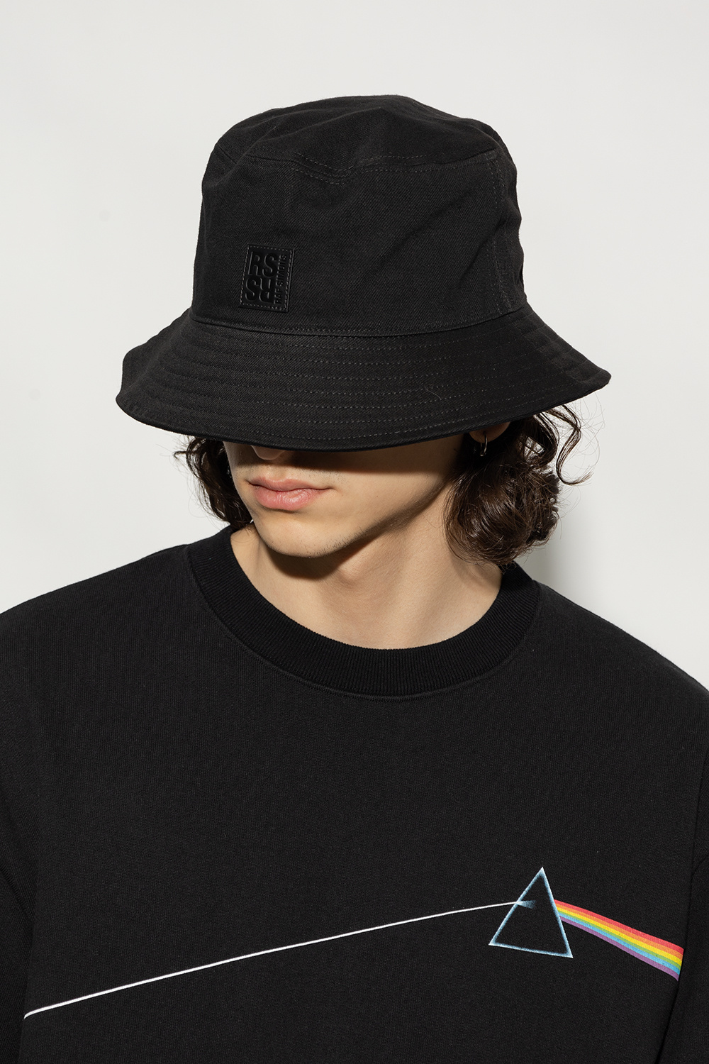 Raf Simons Logo-patched bucket hat | Men's Accessorie | Vitkac